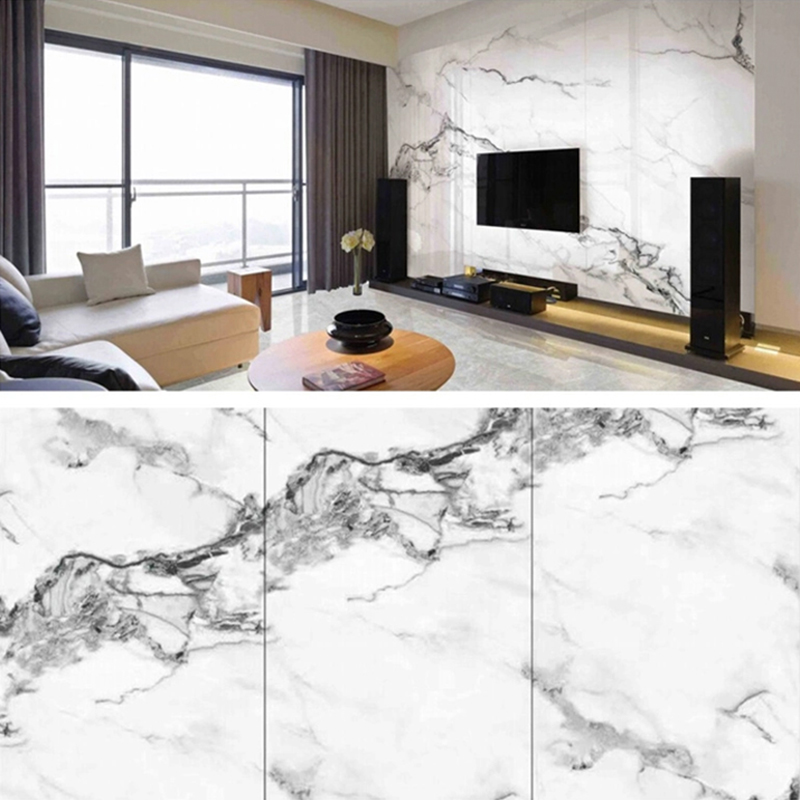 1220 × 2800mm Bileog Marmair PVC Brataithe UV le haghaidh Troscán agus Cabinetry Maisiú Éadrom agus CRUA Painéal Balla Plaisteacha lannaithe