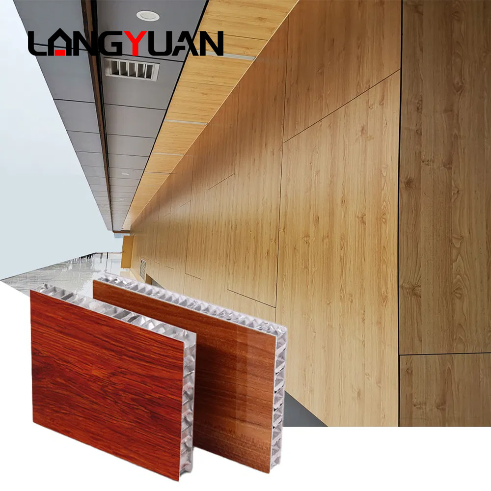 Painéil Honeycomb Alúmanam 18mm le haghaidh Cabinets agus Doras Cistine Monarcha Painéil Honeycomb Alúmanam