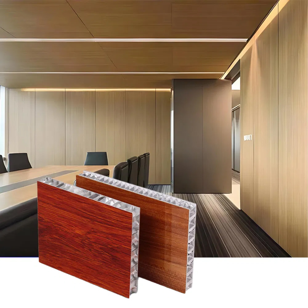 Painéil Honeycomb Alúmanam 18mm le haghaidh Cabinets agus Doras Cistine Monarcha Painéil Honeycomb Alúmanam