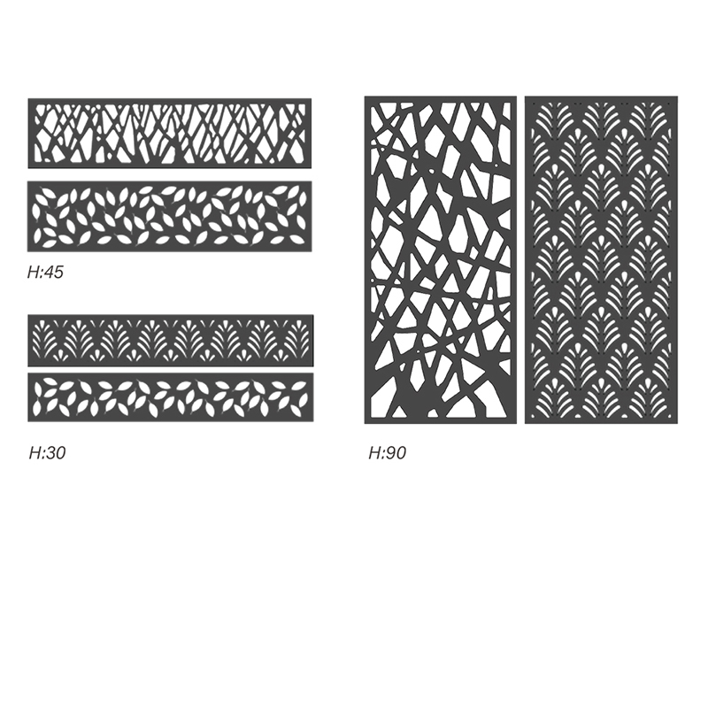 Fál Wpc Ilchodach Plaisteacha Adhmaid Baile Gairdín Painéil Fál Clós Níos Fearr Ná Fál Vinyl Pvc Uiscedhíonach Allamuigh Bord Príobháideachta Hdpe