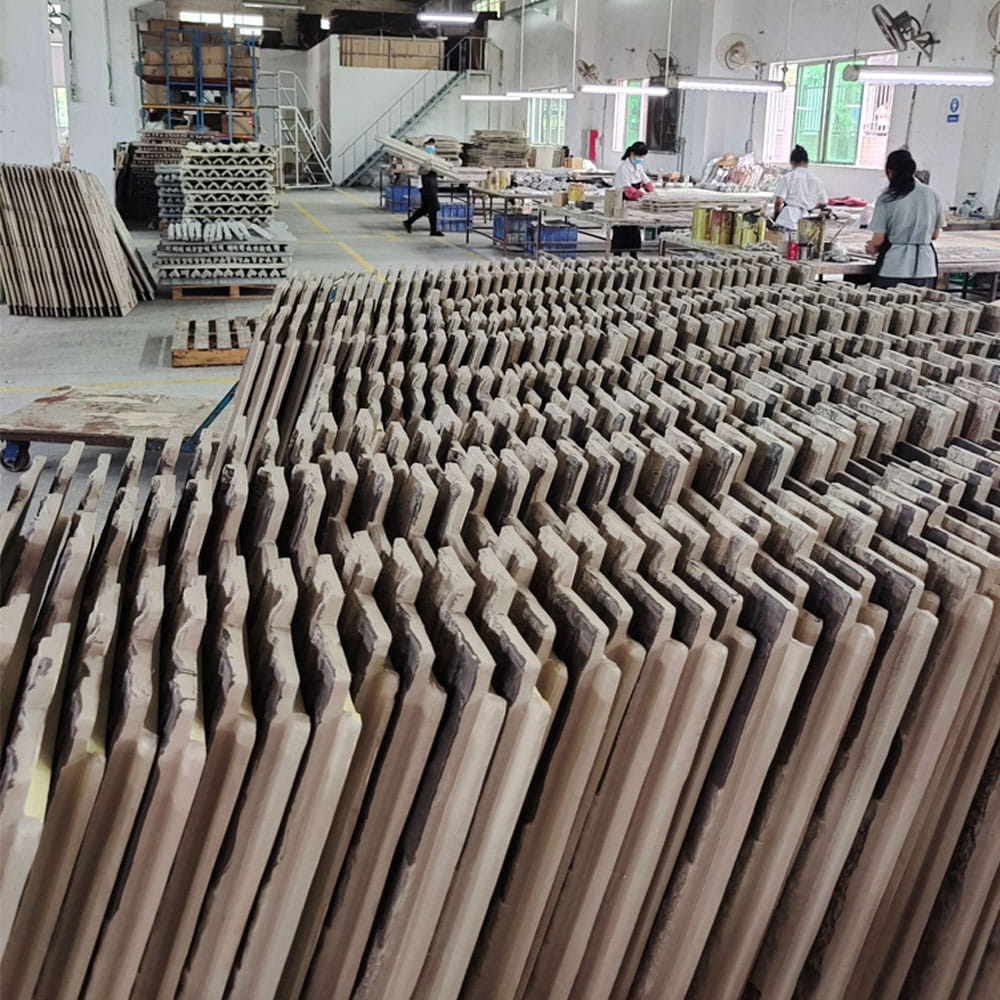 60*30cm Maisiúil Bileog veiníre Maisiúcháin Faux Polúireatán Pu Painéal Balla Cloch Stonee Saorga don Bhaile