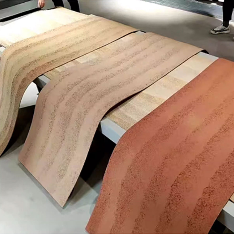 Dearadh Nua-Aimseartha Painéil Balla Éadroma Fireproof Ábhar Nua Cumhdach Cloch Bog Tíleanna MCM Solúbtha Clúdach Balla Cloch Líneach