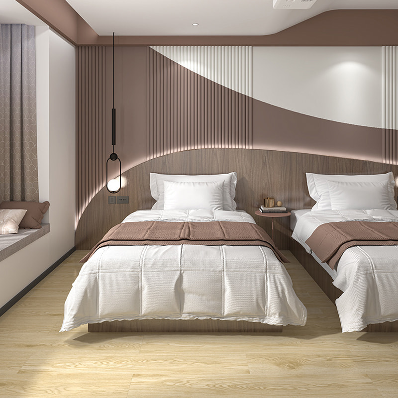 Marthanacht Tíleanna Plaisteacha Snámh Uiscedhíonach Grán Adhmaid 4mm 5mm 6mm 7mm 8mm PVC Cliceáil Vinyl Plank Flooring SPC