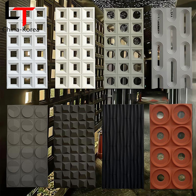 Uiscedhíonach Allamuigh PU Faux Tíleanna Cloch Dromchla Soladach Painéal Balla Taobh amuigh Cumhdach Solúbtha Cloch Saorga do Bhalla